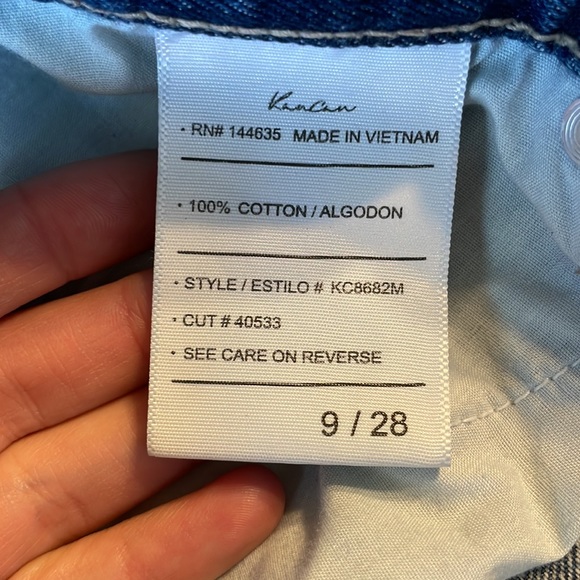 Kankan jeans sized 9/28 33’ inseam - Picture 3 of 3